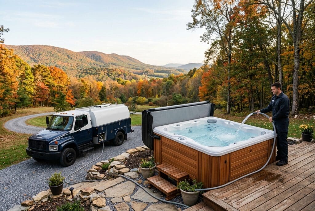 Featured image for Best hot tub water delivery in berkeley springs, west virginia | 2026 Guide