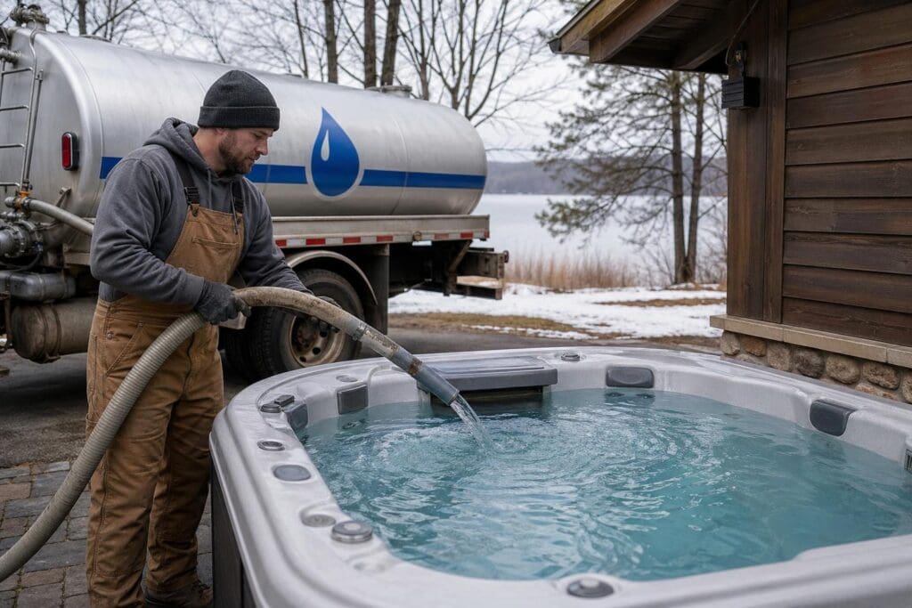 Featured image for Delivered Water vs. Municipal Water for Your Hot Tub