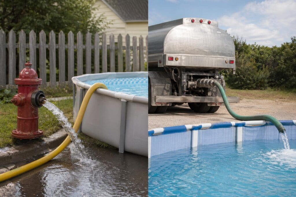 Featured image for Fire Hydrant vs. Water Truck for Filling a Pool